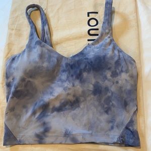 Diamond Dye Iced Iris Peri Purple Align Tank